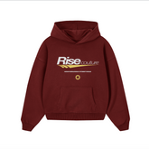 MEDITERRANEAN BURGUNDY HOODIE